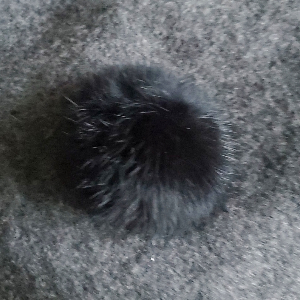 π 2X HOST PICK π Fraas French Style Fur Pom Pom Beret - Picture 3 of 8